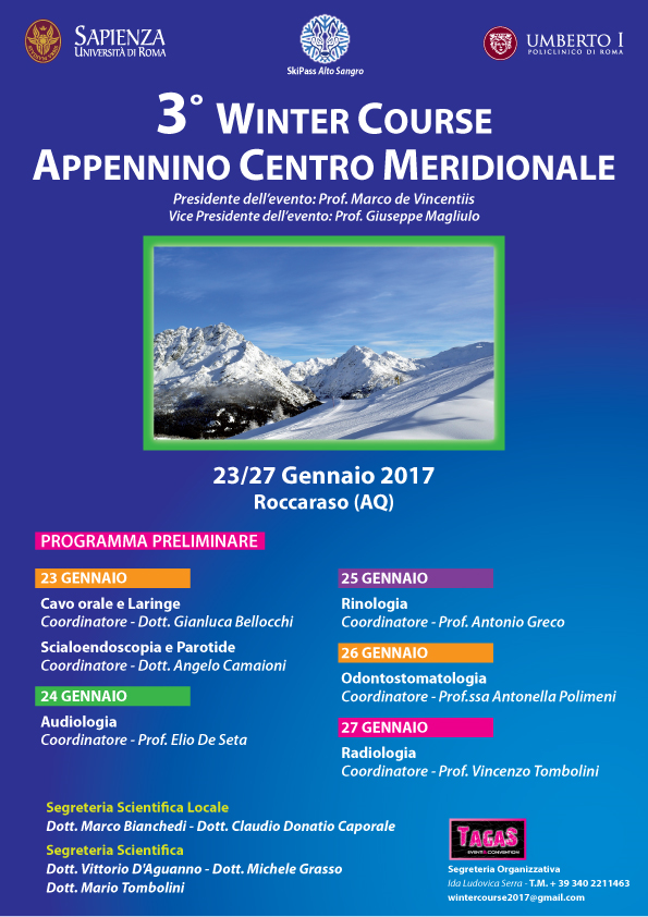 3° WINTER COURSE