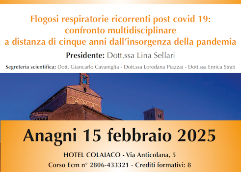 Flogosi respiratorie ricorrenti post covid 19: confronto multidisciplinare a distanza di cinque anni dall’insorgenza della pandemia