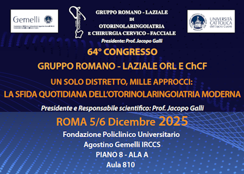 IL 64° CONGRESSO - 5 e 6 dicembre 2025 a Roma